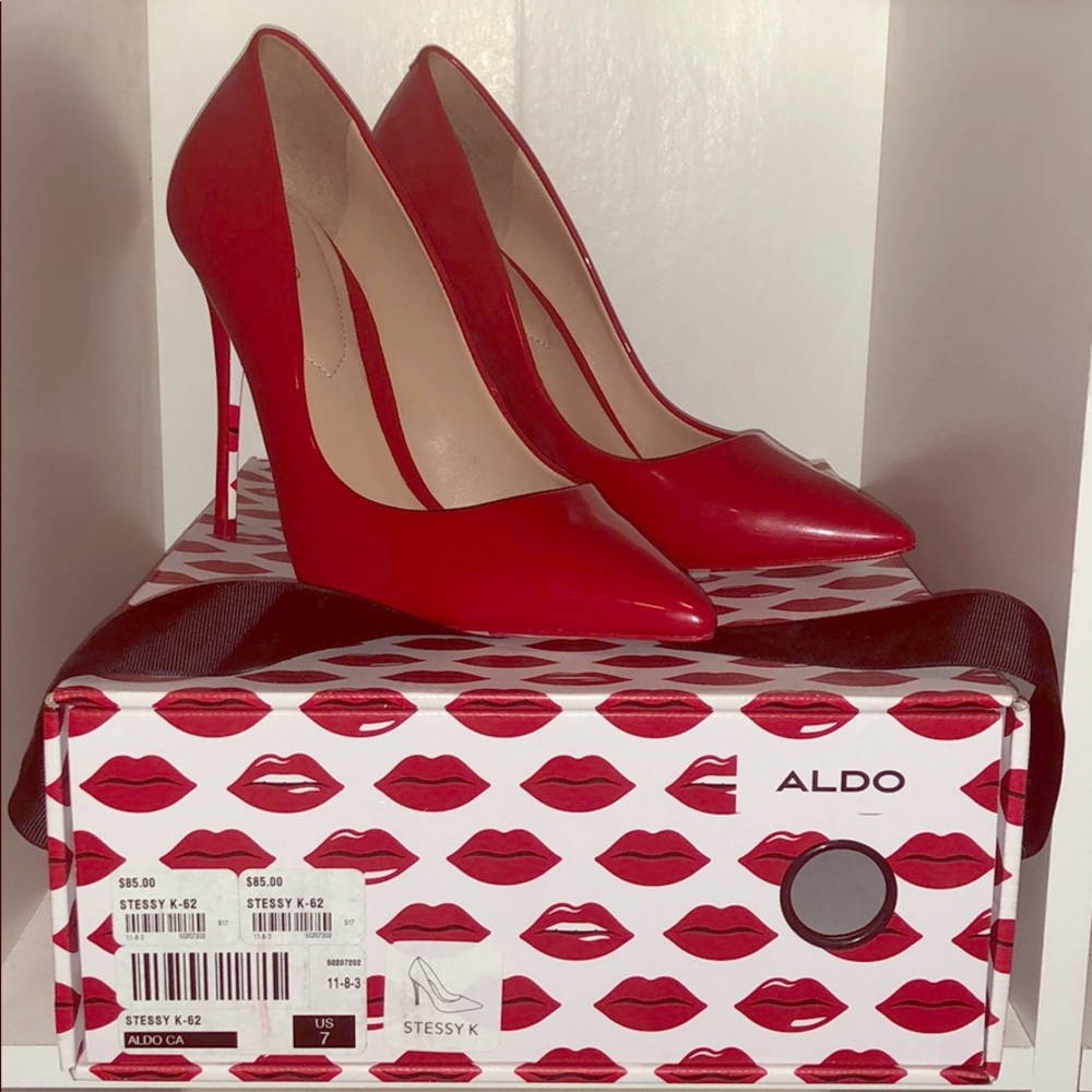 Super Sexy Red Aldo High Heel shoes